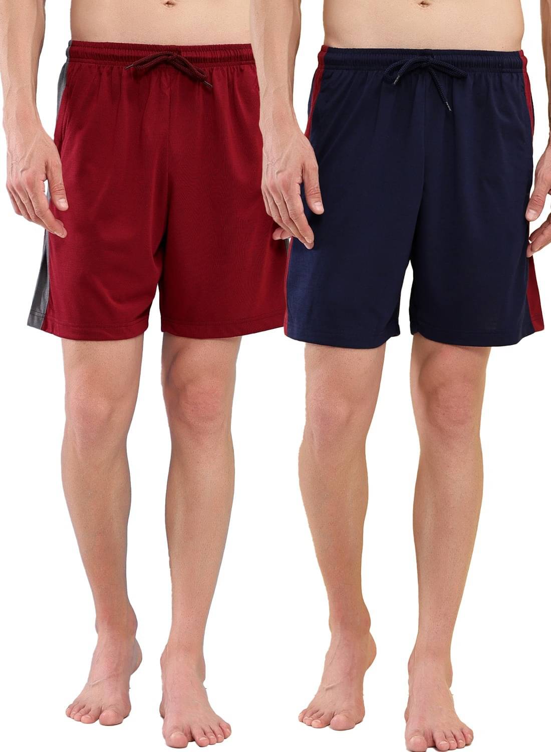 TT Multicolor Cotton Blend Men's Shorts ( Pack of 2 ) TT Multicolor Cotton Blend Men's Shorts ( Pack of 2 )