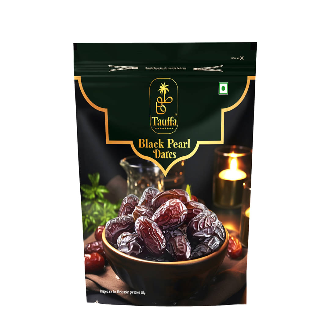     			Tauffa Dates (Khajoor) 500 g Pack of 2