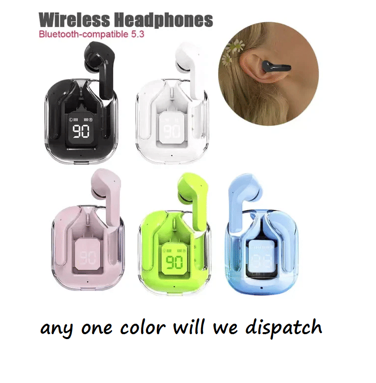     			Wireless BT 5.3 Headset Sports ENC Tws Earbuds  LED Power Digital Display Stereo Bass Sound in Ear Small Earphone