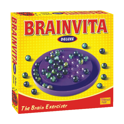 YUIOP - Brainvita - Mind Challenging Board Game For Kids - 32 Marbles Party & Fun Games Board Game YUIOP - Brainvita - Mind Challenging Board Game For Kids - 32 Marbles Party & Fun Games Board Game