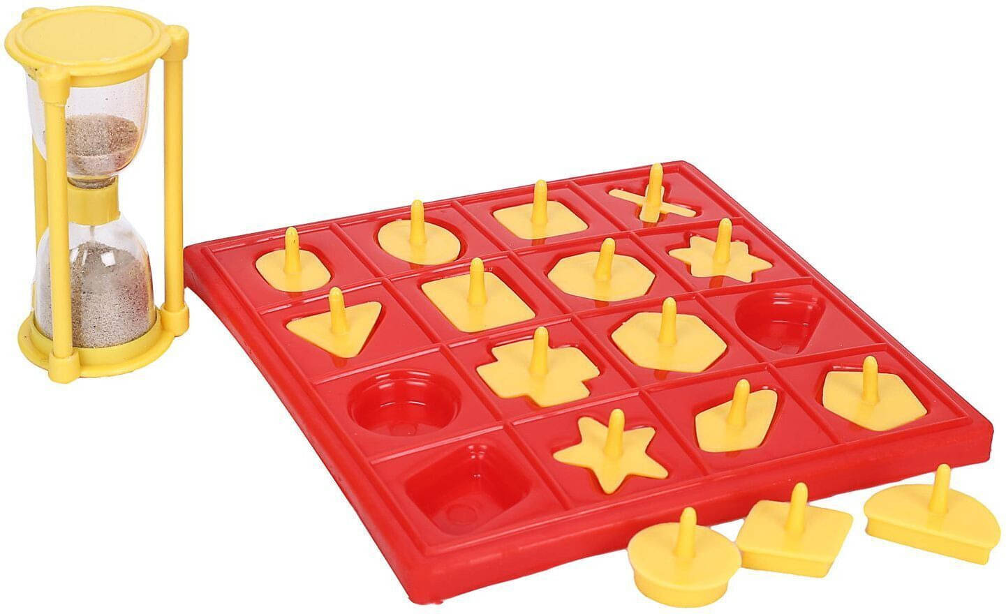     			YUIOP - Match It Junior Learning Game - Matching Shapes Against Sand Clock