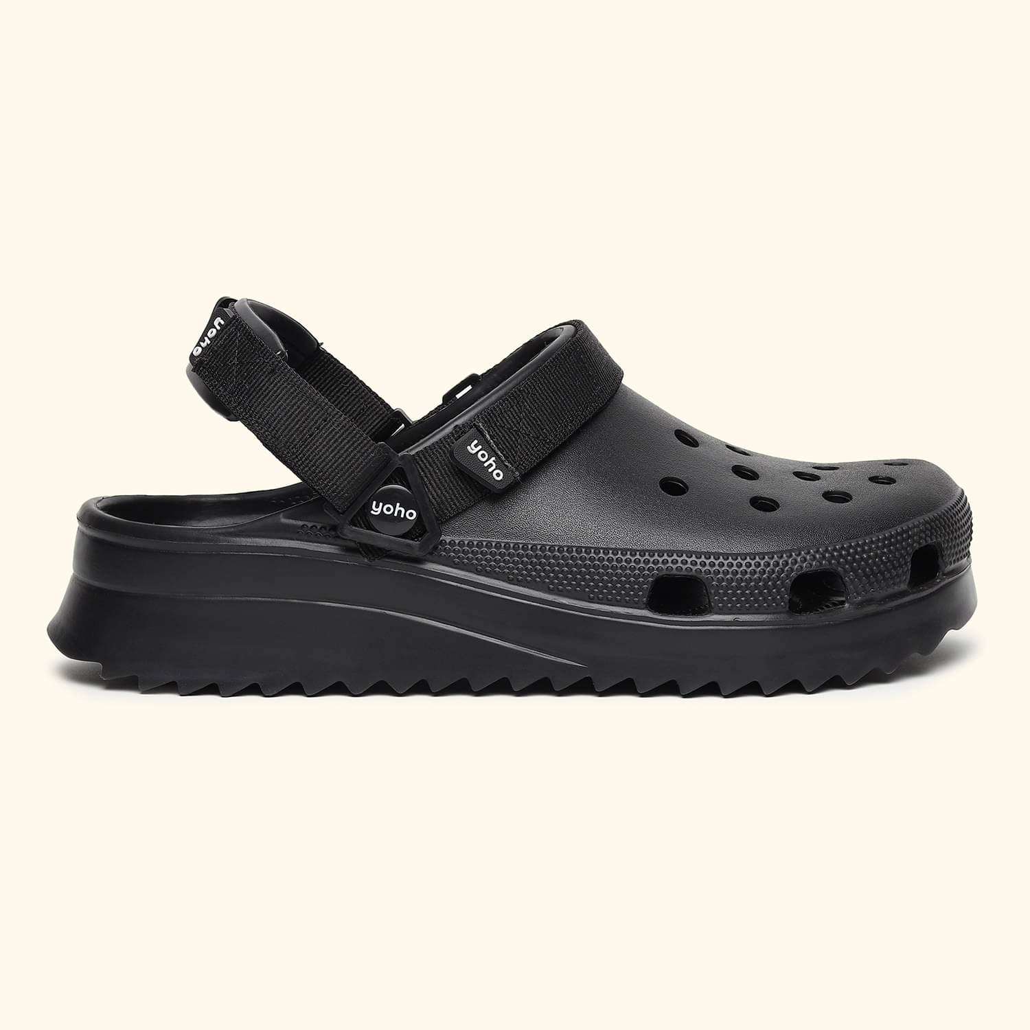     			Yoho - Black Men's Clogs
