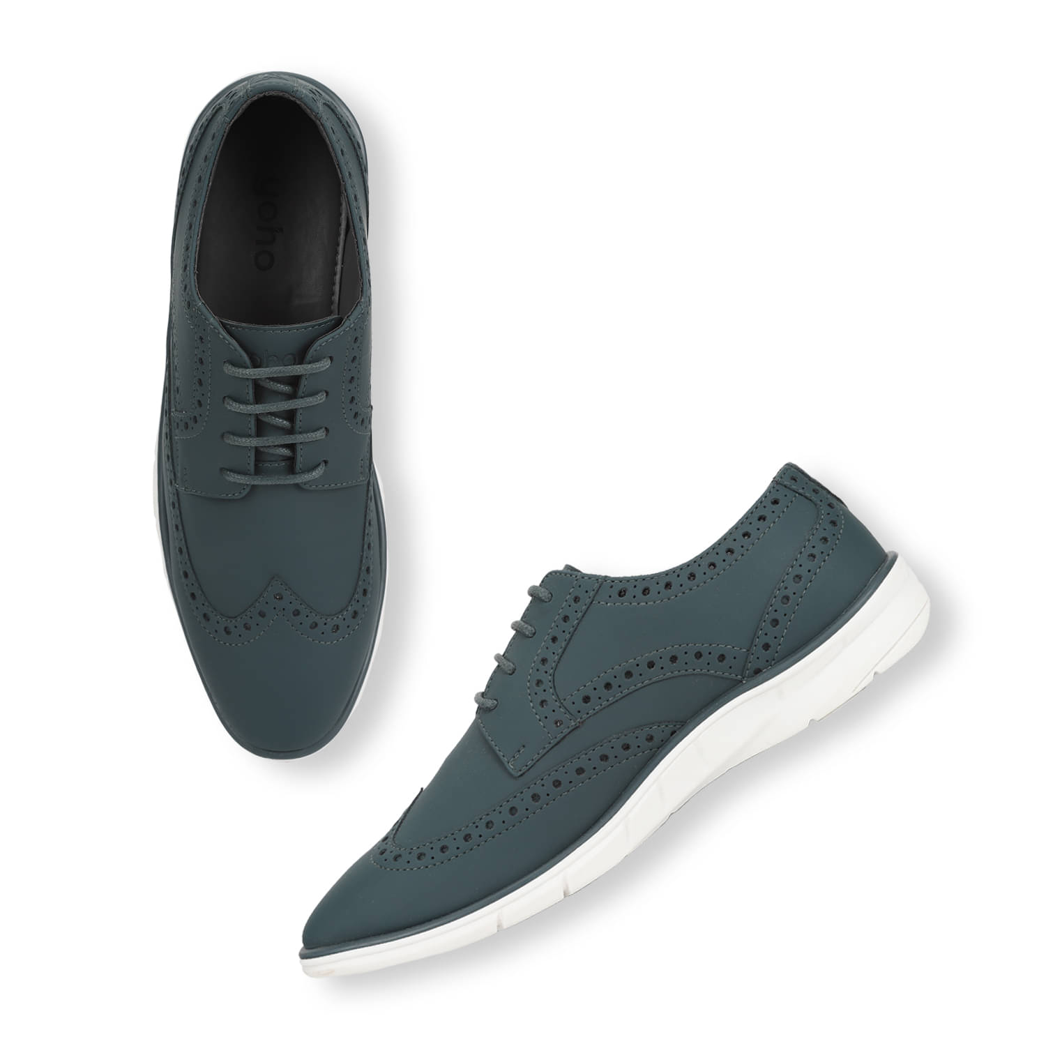     			Yoho Brogue Green Men's Outdoor Shoes