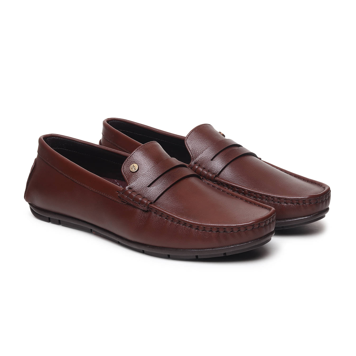     			Yoho Brown Men's Slip on