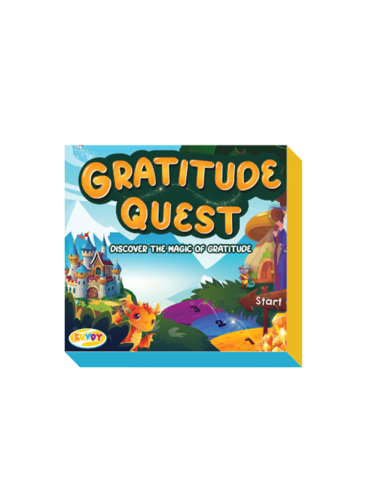     			Zuvoy Gratitude Quest Board Game for Kids (Ages 5-8) | Fun & Educational Family Game, Teaches Gratitude, Empathy & Strategy | Board Game, Gratitude Games, Teamwork Game, Family Fun Games
