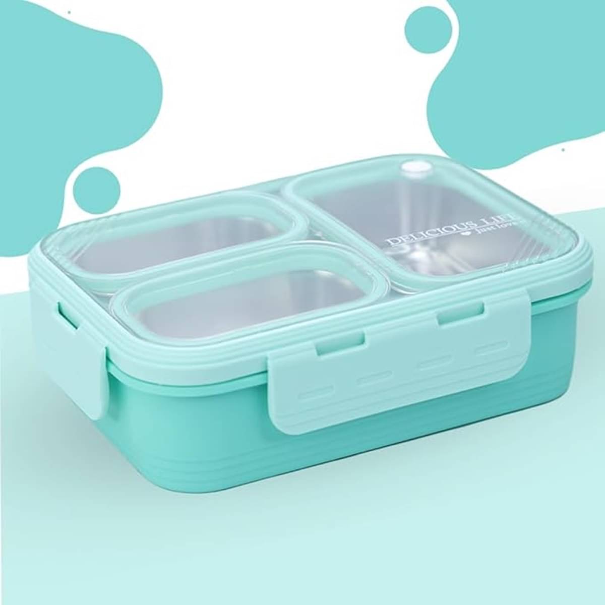     			analog kichenware Kids/College/Office Stainless Steel School Lunch Boxes 1 - Container ( Pack of 1 )
