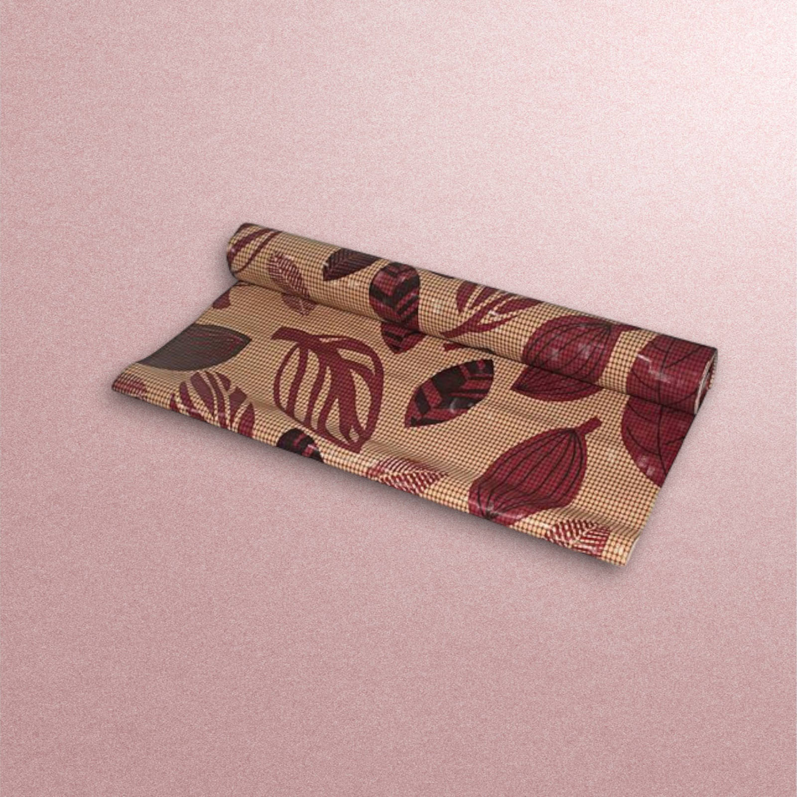    			mopak decor Polyester Solid Fridge Mat & Cover ( 500 45 ) Pack of 1 - Black