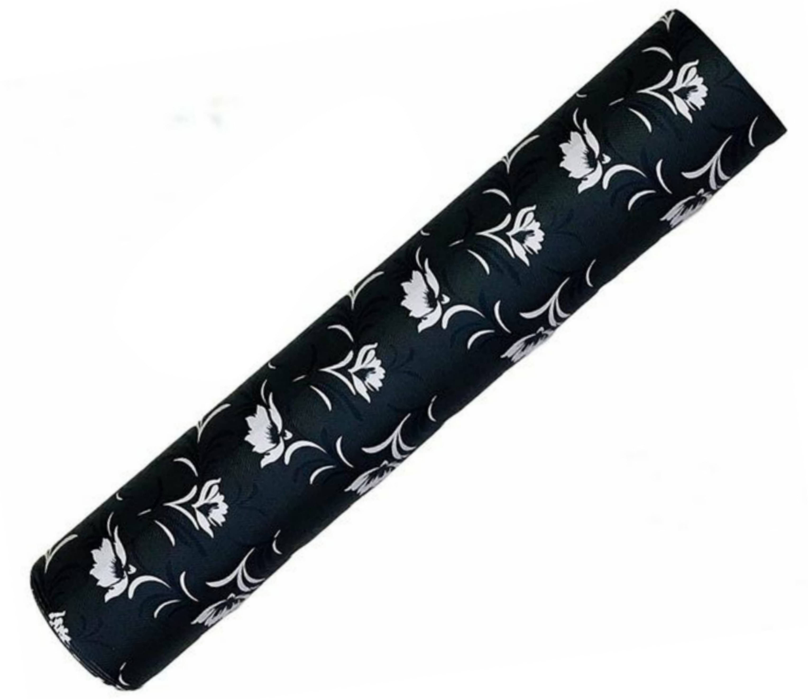     			mopak decor Polyester Solid Fridge Mat & Cover ( 500 45 ) Pack of 1 - Black