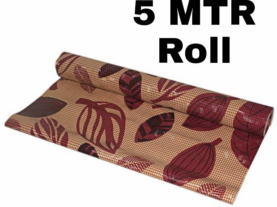     			mopak decor Polyester Solid Fridge Mat & Cover ( 500 45 ) Pack of 1 - Black