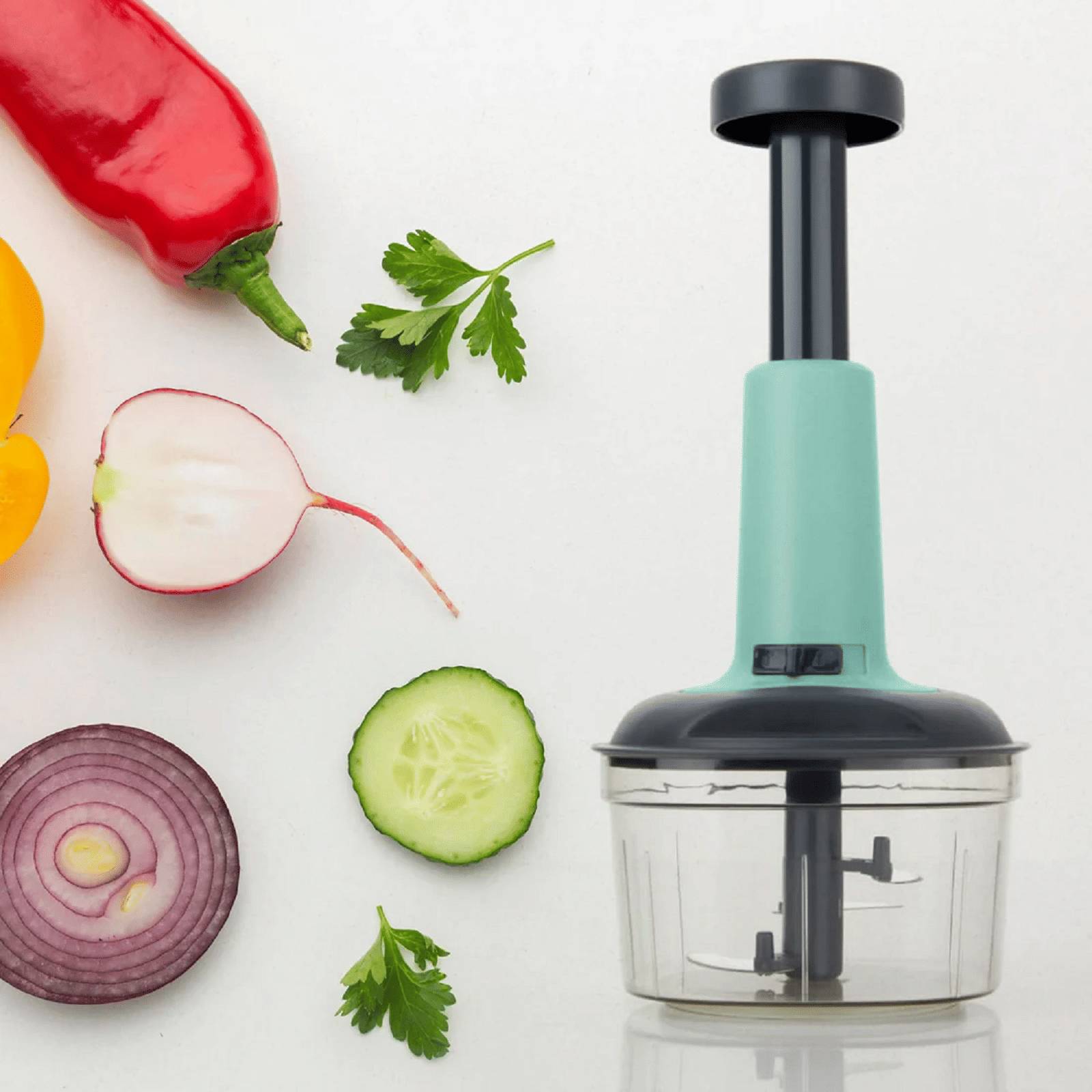     			650 Ml Push Chopper