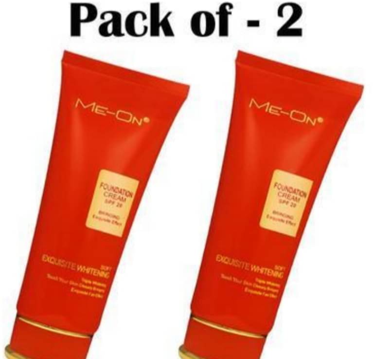     			AARAVFASHIONSTORE Matte Cream For Normal Skin Light Foundation Pack of 2