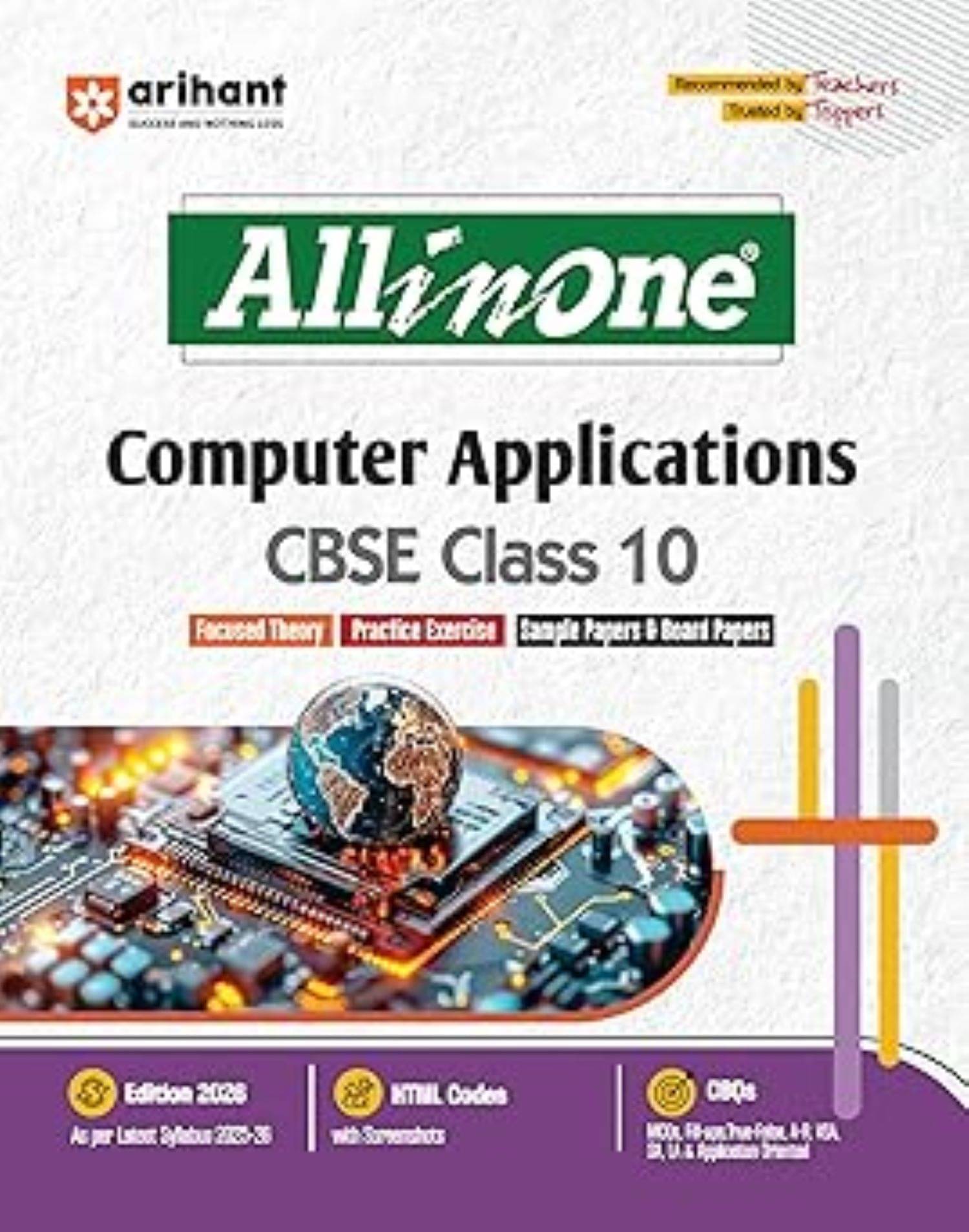     			Arihant All in One Computer Applications Class 10 for CBSE Exams 2025-26