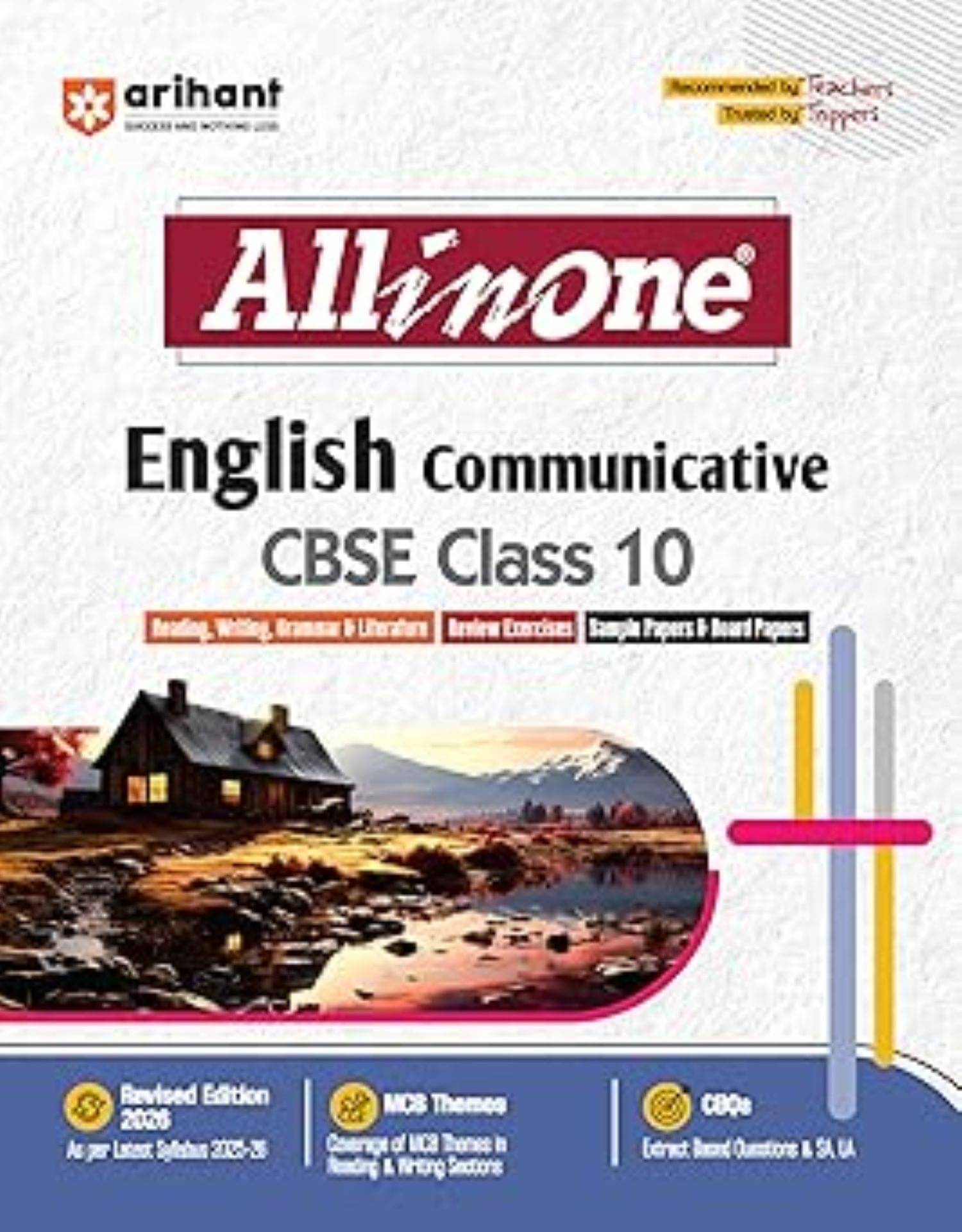     			Arihant All in One English Communicative Class 10 for CBSE Exams 2025-26