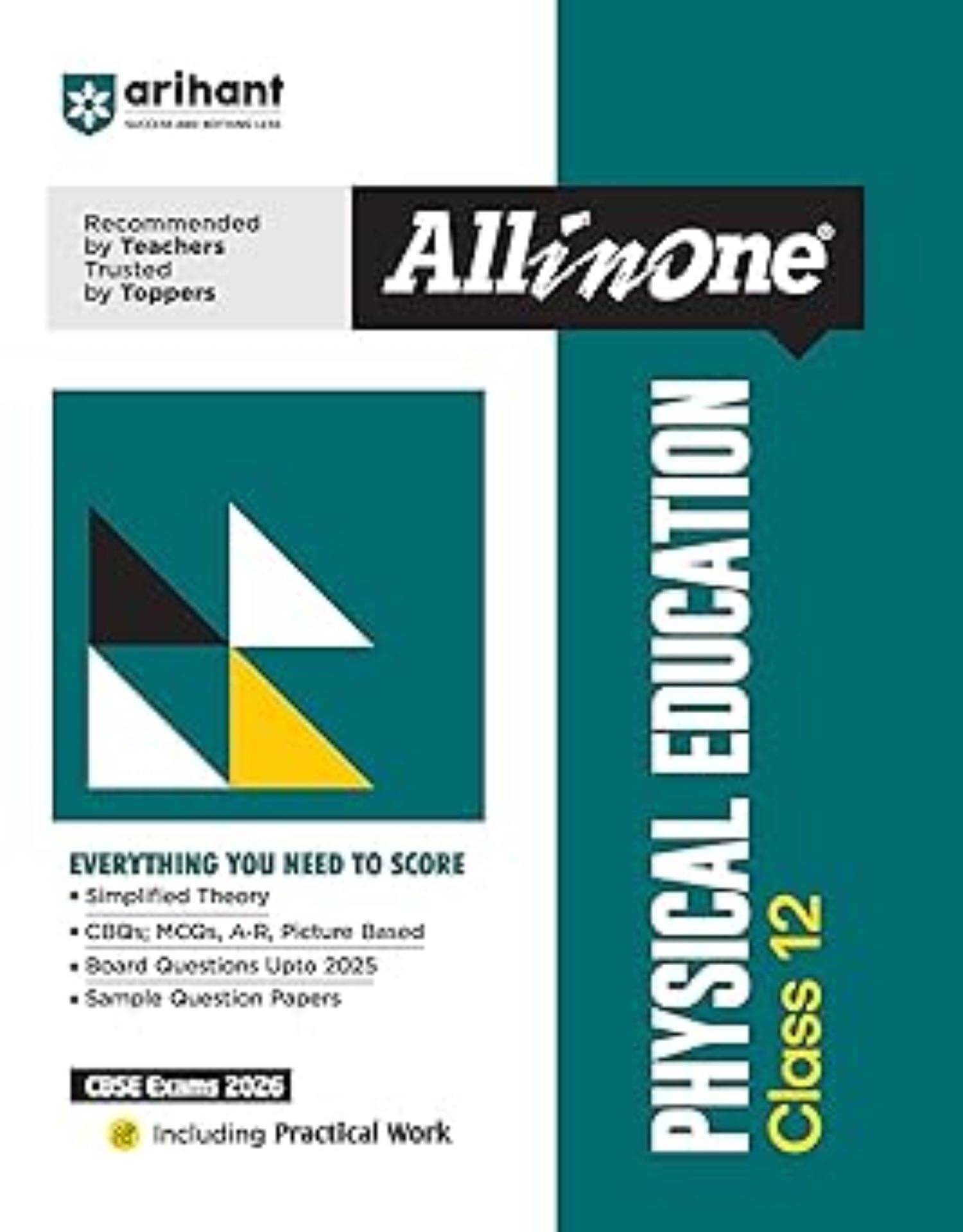     			Arihant All in One Physical Education Class 12 for CBSE Exams 2025-26