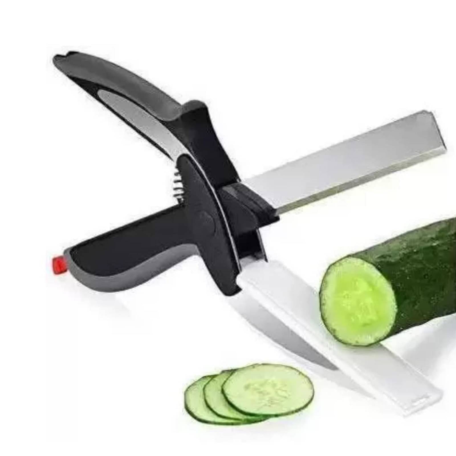 forral Clever Cutter Kitchen Knife Food Chopper and in Built Mini Chopping Board with Locking Hinge forral Clever Cutter Kitchen Knife Food Chopper and in Built Mini Chopping Board with Locking Hinge