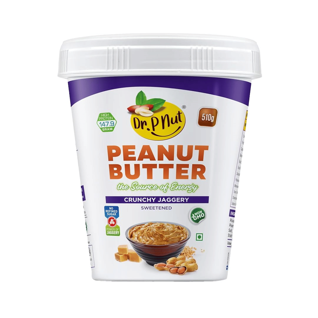 Dr. P Nut 510 gm Crunchy Nut Butter ( Pack of 1 ) Dr. P Nut 510 gm Crunchy Nut Butter ( Pack of 1 )
