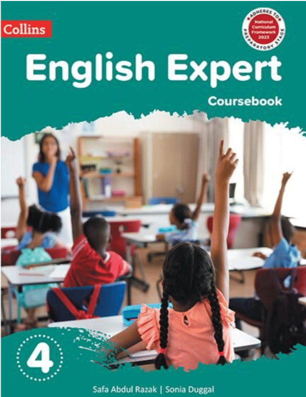     			ENGLISH EXPERT COURSEBOOK CLASS 4