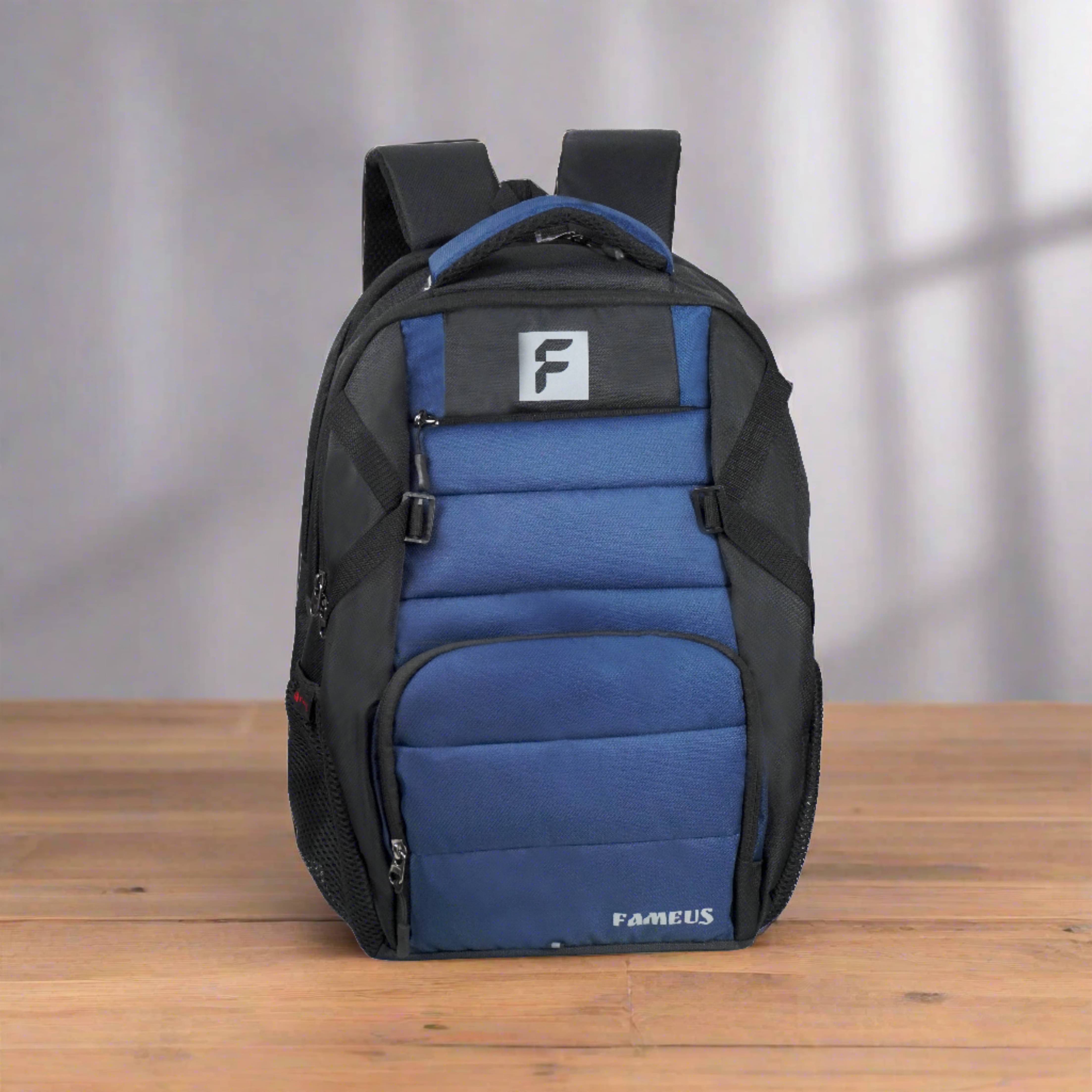     			FameUs 35 Ltrs Navy Laptop Bags