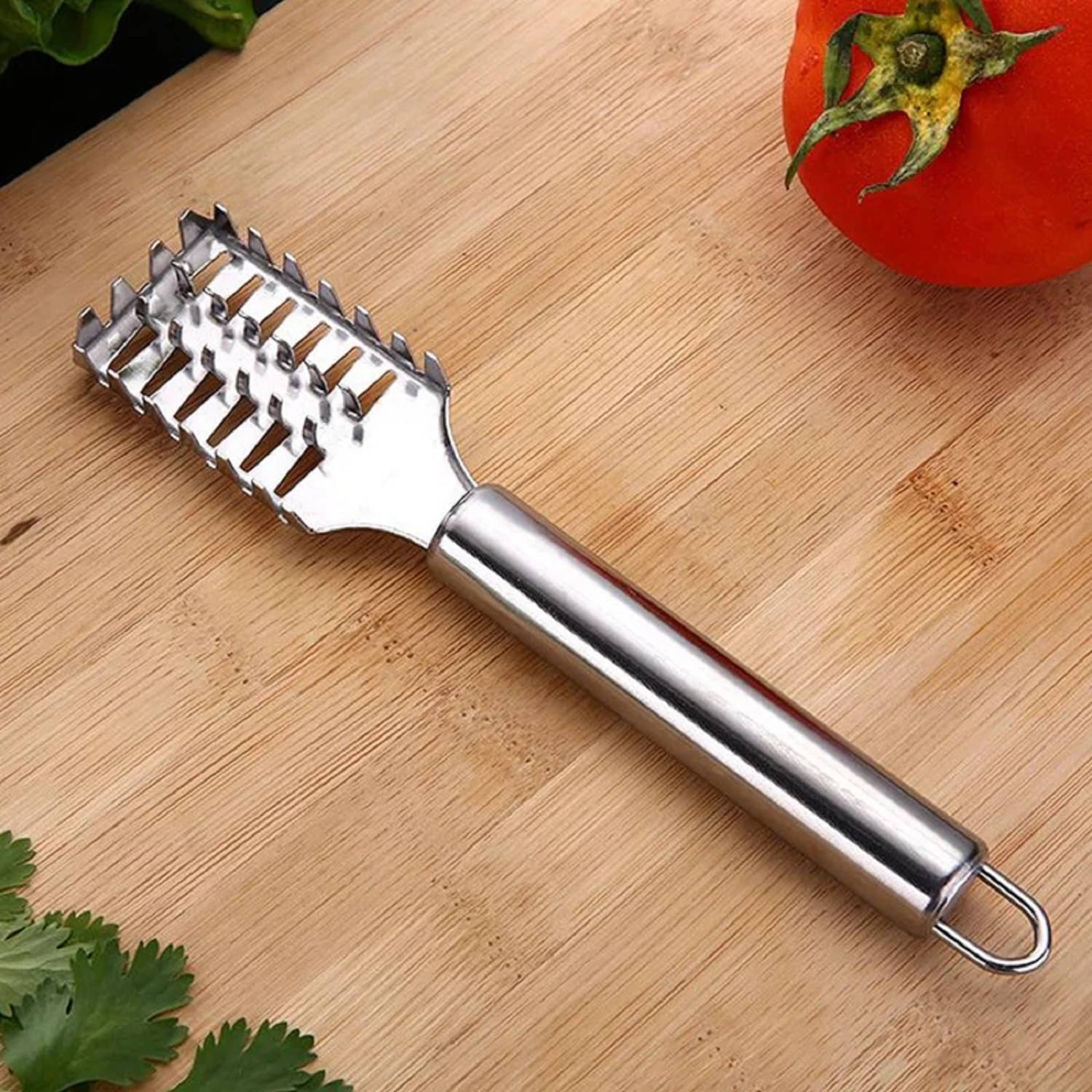 Fish Scale Remover Scraper Stainless Steel Fish Cutting Tools Sawtooth Easily Remove Fish Scales-Cleaning Brush Scraper Kitchen Tool Fish Scale Remover Scraper Stainless Steel Fish Cutting Tools Sawtooth Easily Remove Fish Scales-Cleaning Brush Scraper Kitchen Tool