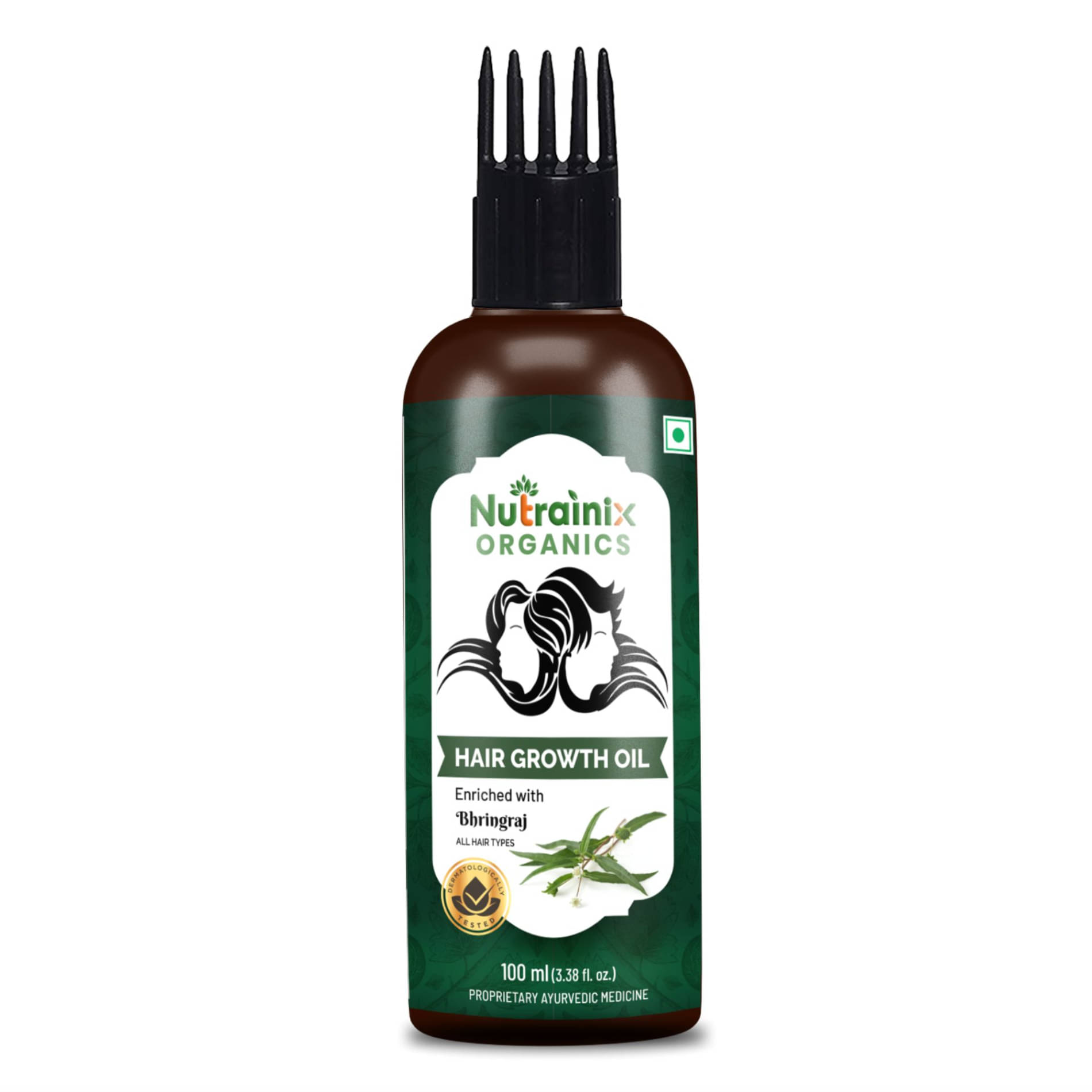     			Nutrainix Organics Anti Hair Fall Bhringraj Oil 100 ml ( Pack of 1 )