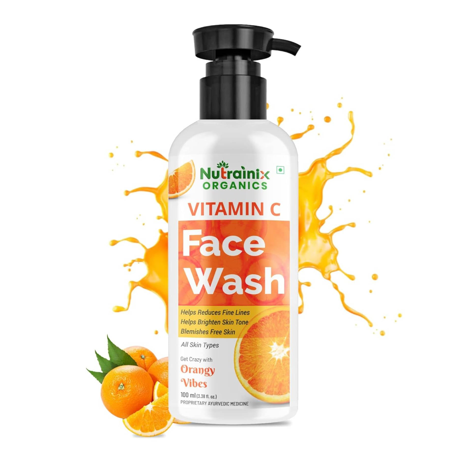Nutrainix Organics - Uneven Skin Tone Reducing Face Wash For Normal Skin ( Pack of 1 ) Nutrainix Organics - Uneven Skin Tone Reducing Face Wash For Normal Skin ( Pack of 1 )
