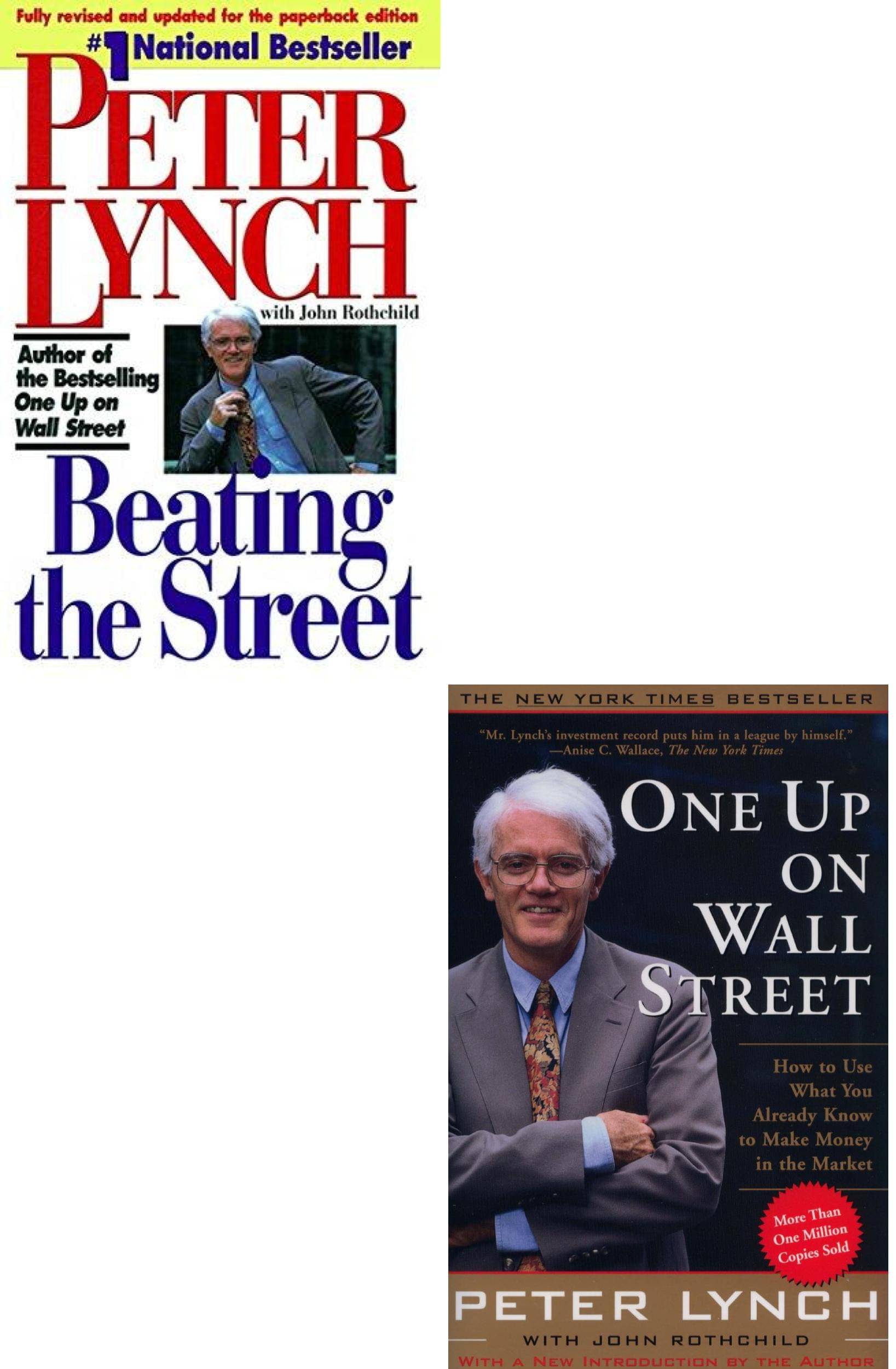 One Up On Wall Street + Beating The Street  (Paperback, Peter Lynch)     			One Up On Wall Street + Beating The Street  (Paperback, Peter Lynch)