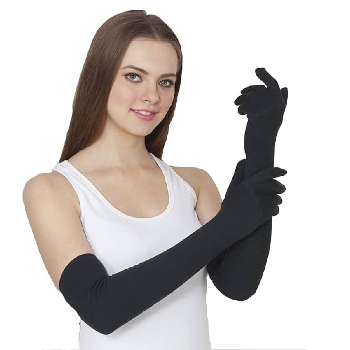 PENYAN Full Fingers Cotton Riding Gloves ( Pair of 1 ) PENYAN Full Fingers Cotton Riding Gloves ( Pair of 1 )