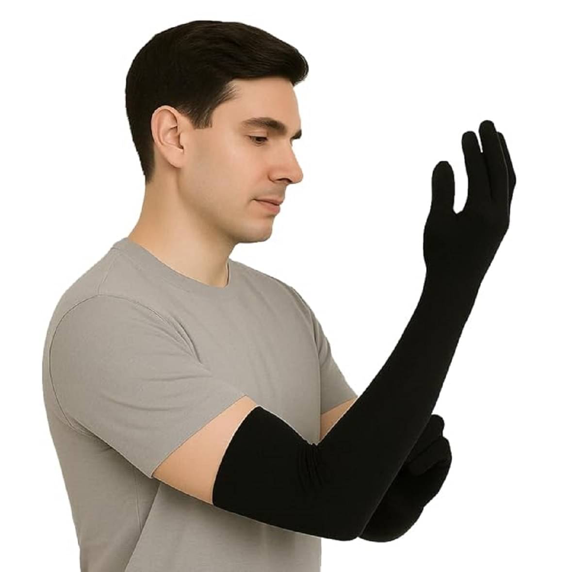     			PENYAN Full Fingers Cotton Riding Gloves ( Pair of 1 )