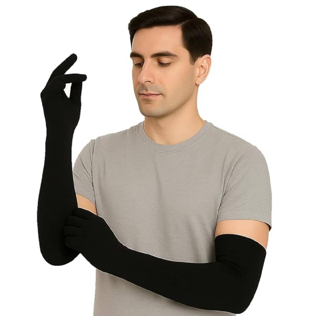 PENYAN Full Fingers Cotton Riding Gloves ( Pair of 1 )