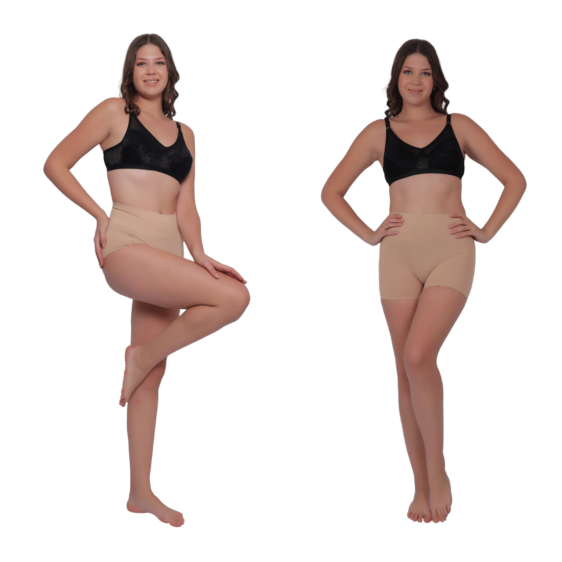     			Pia Trends Pack of 2 Cotton Blend Women's Tummy Tucker ( Beige )
