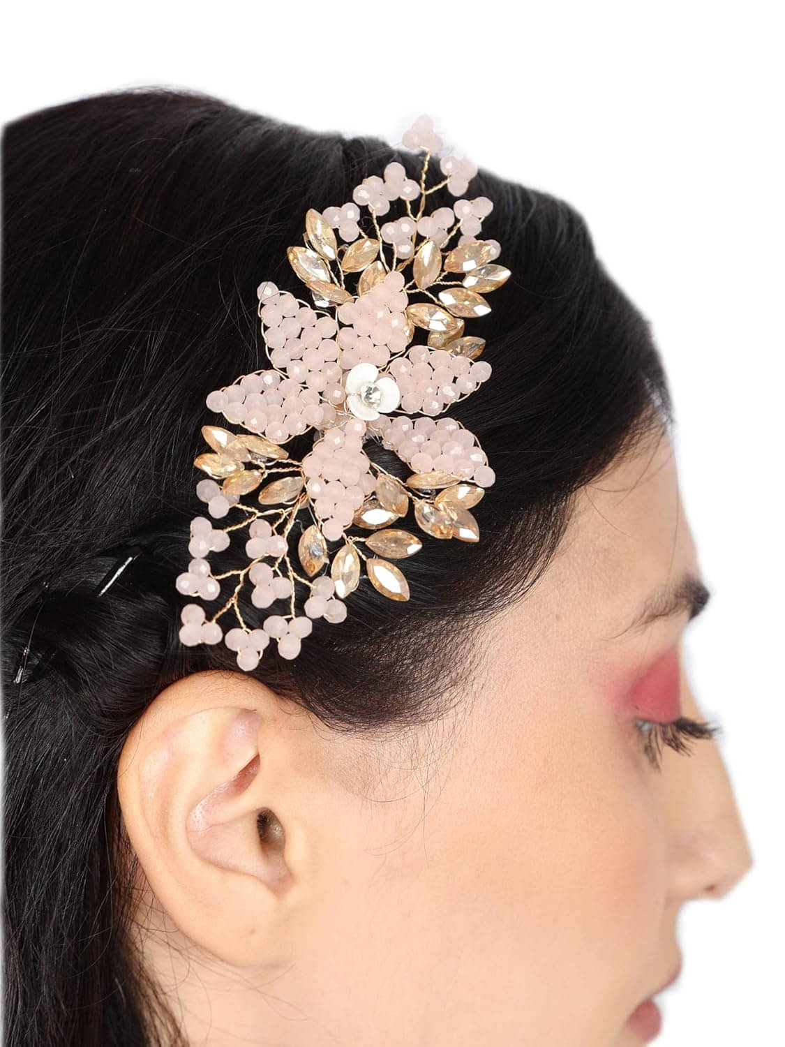     			RITZKART PeachPuff Hair Accessory Set ( Pack of 1 )