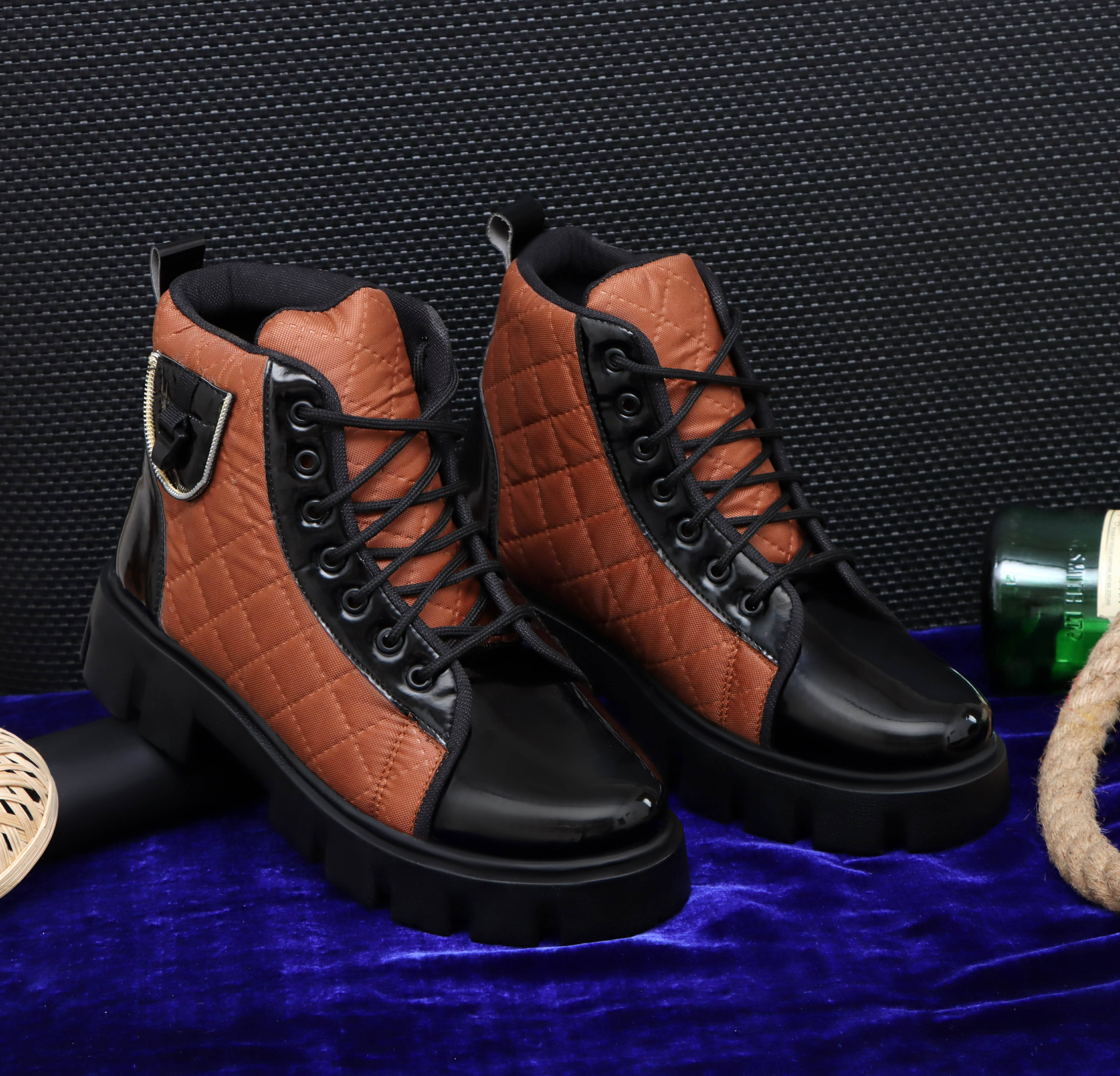 Rising Wolf Tan Men's Casual Boots Rising Wolf Tan Men's Casual Boots
