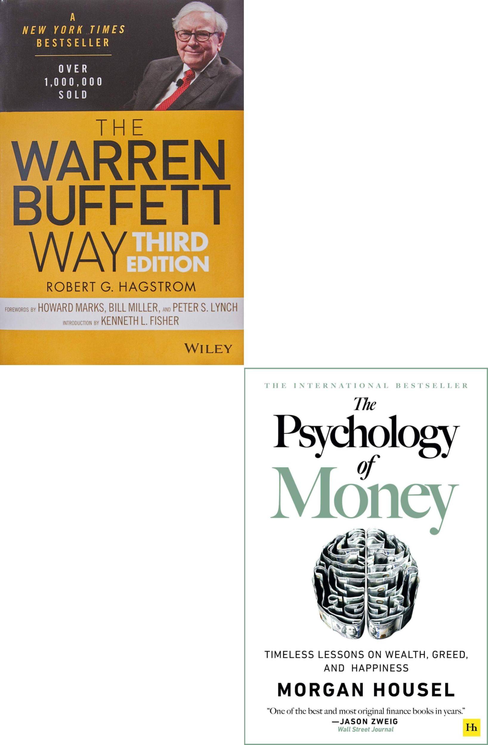    			Set Of Best Seller Books : The Warren Buffett Way , The Psychology, Money (Robert G. Hagstrom)  (Paperback, Robert G. Hagstrom & Morgan Hausel)