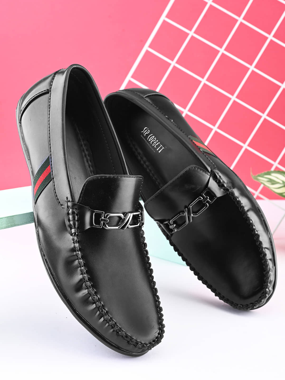 Sir Corbett Black Men's Formal - Formal Shoes | Buy online on ZillyBuy