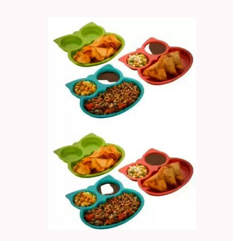     			Swaraa Kitchenware Plastic Multicolor Cookie Container ( set of 6 )