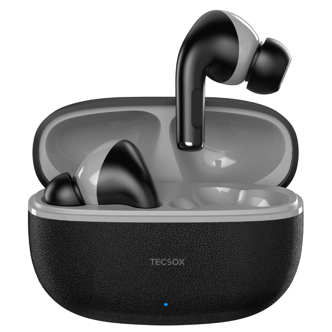 TECSOX Bullet T23 Wireless Earbuds – 30H Playtime, Deep Bass, 13mm Drivers, Crystal Clear Sound     			TECSOX Bullet T23 Wireless Earbuds – 30H Playtime, Deep Bass, 13mm Drivers, Crystal Clear Sound