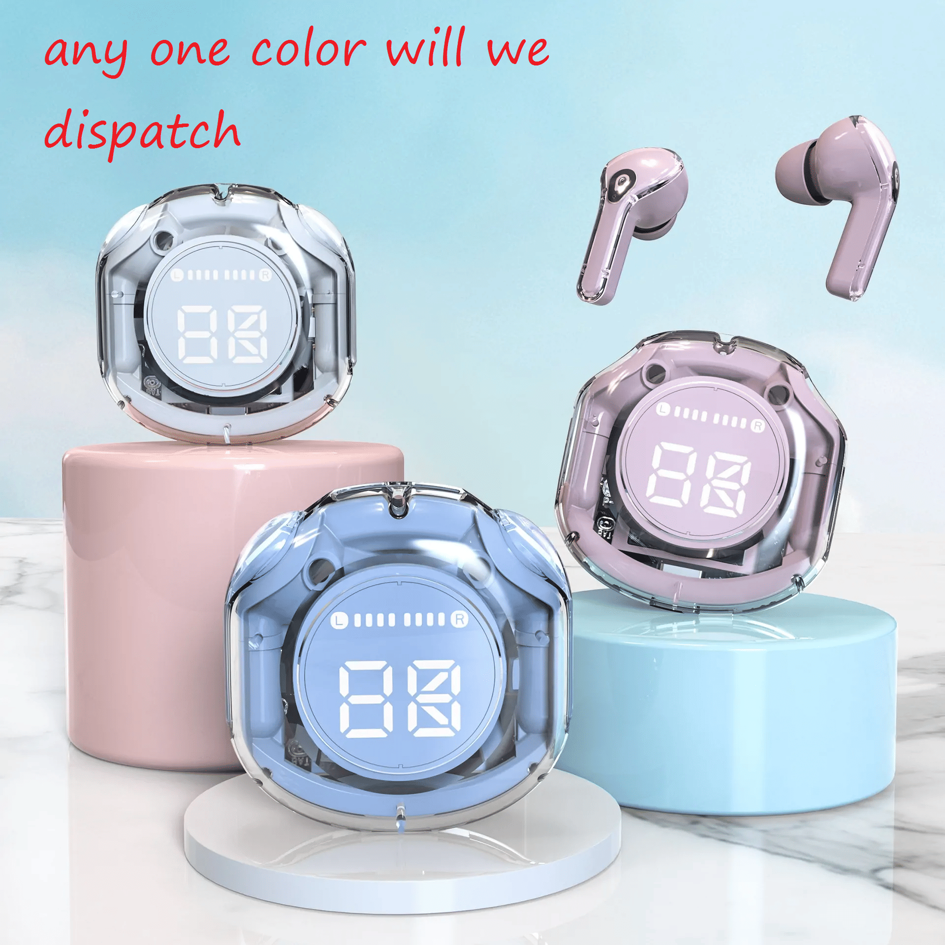     			Wireless Bluetooth Ear Buds with LONG Playtime, ENC Mic, Made in India, Low Latency Gaming, Touch Controls, Rich Bass Drivers, TWS Earbuds Bluetooth Wireless