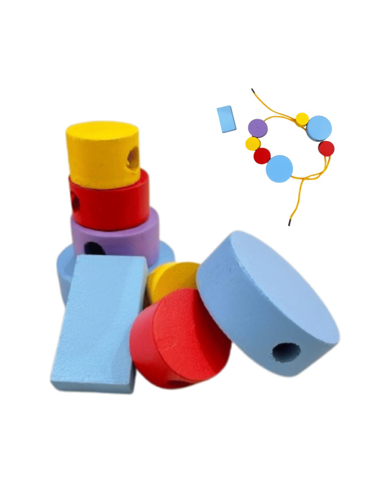     			Zuvoy Bead & Build – Wooden Beads Toy for Kids (Ages 3+) | Threading Game for Toddlers, Sequencing & Counting Toy for Early Learning | Educational Lacing Toy, Fine Motor Skills, Hand-Eye Coordination, Lacing Toys for Kids
