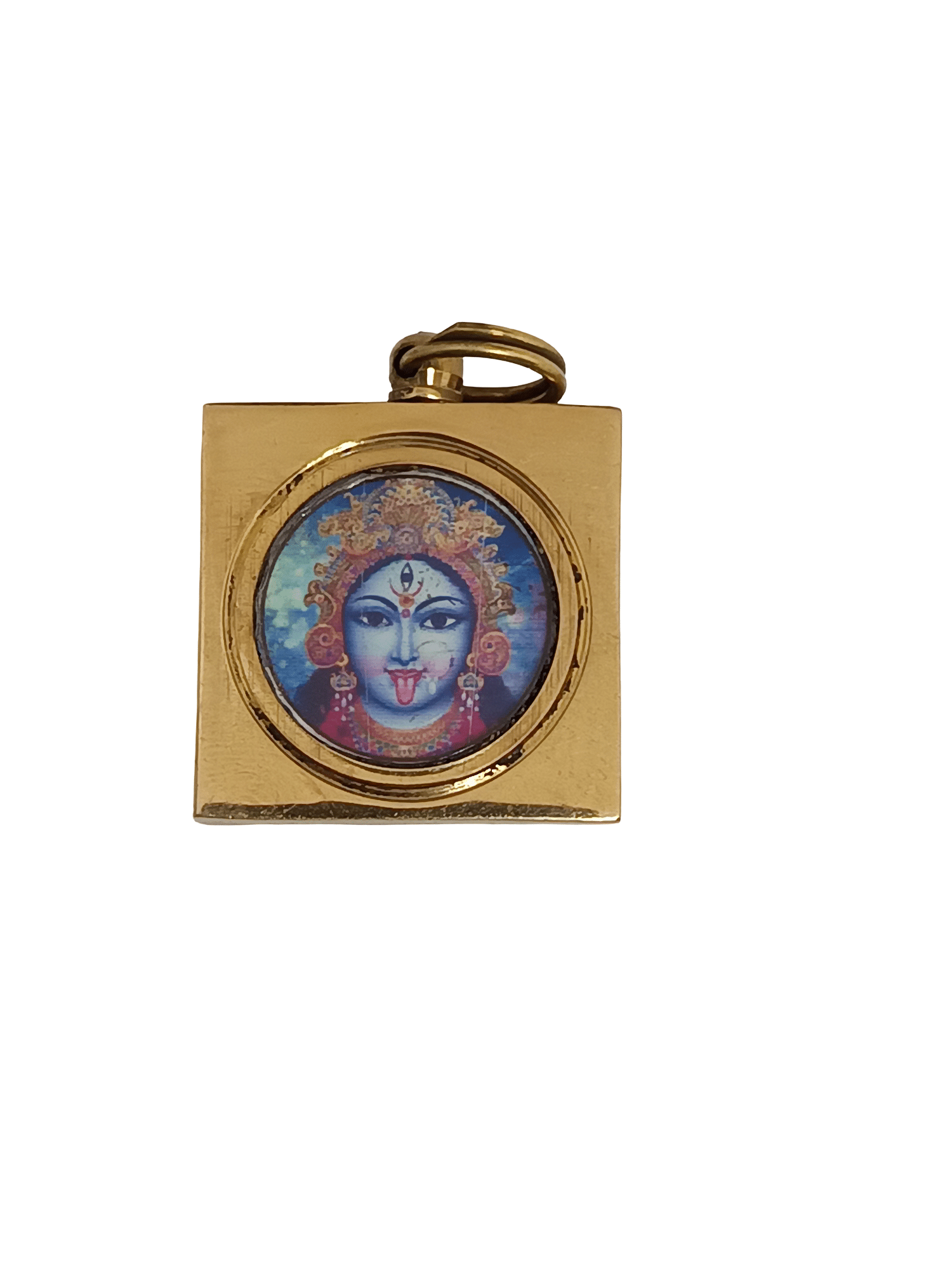 Apna Rudraksha Idol Pendant Kali Mata Yantra Locket Square ( Pack of 1 ) Apna Rudraksha Idol Pendant Kali Mata Yantra Locket Square ( Pack of 1 )