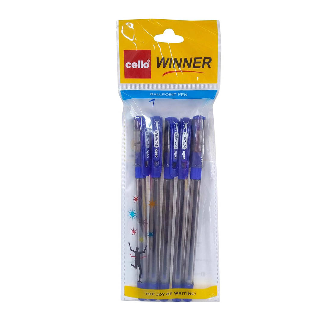     			Cello Winner 5 Ball Pens Set (Pack of 10)
