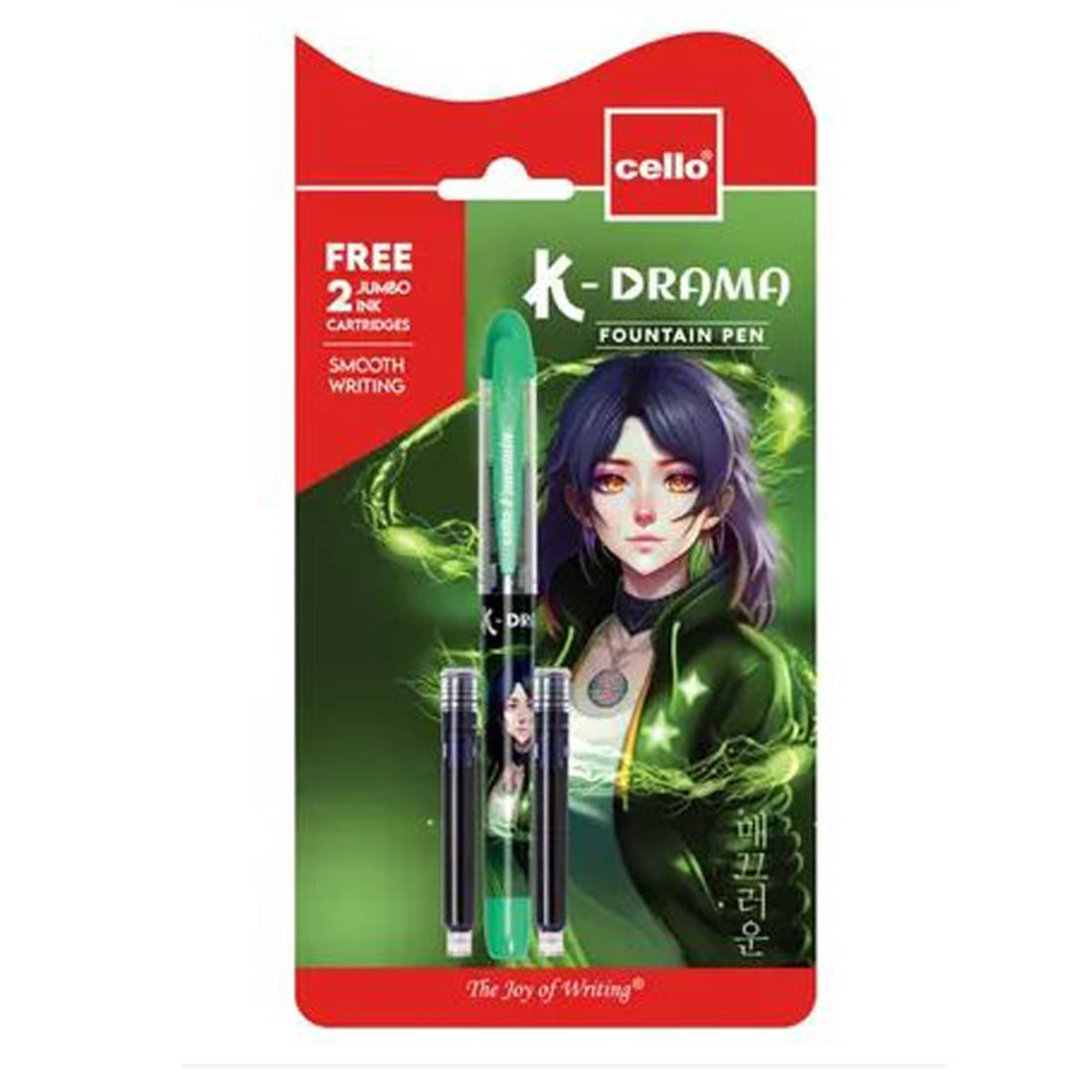     			Cello K Drama Fountain Pen Girl (Pack of 6)