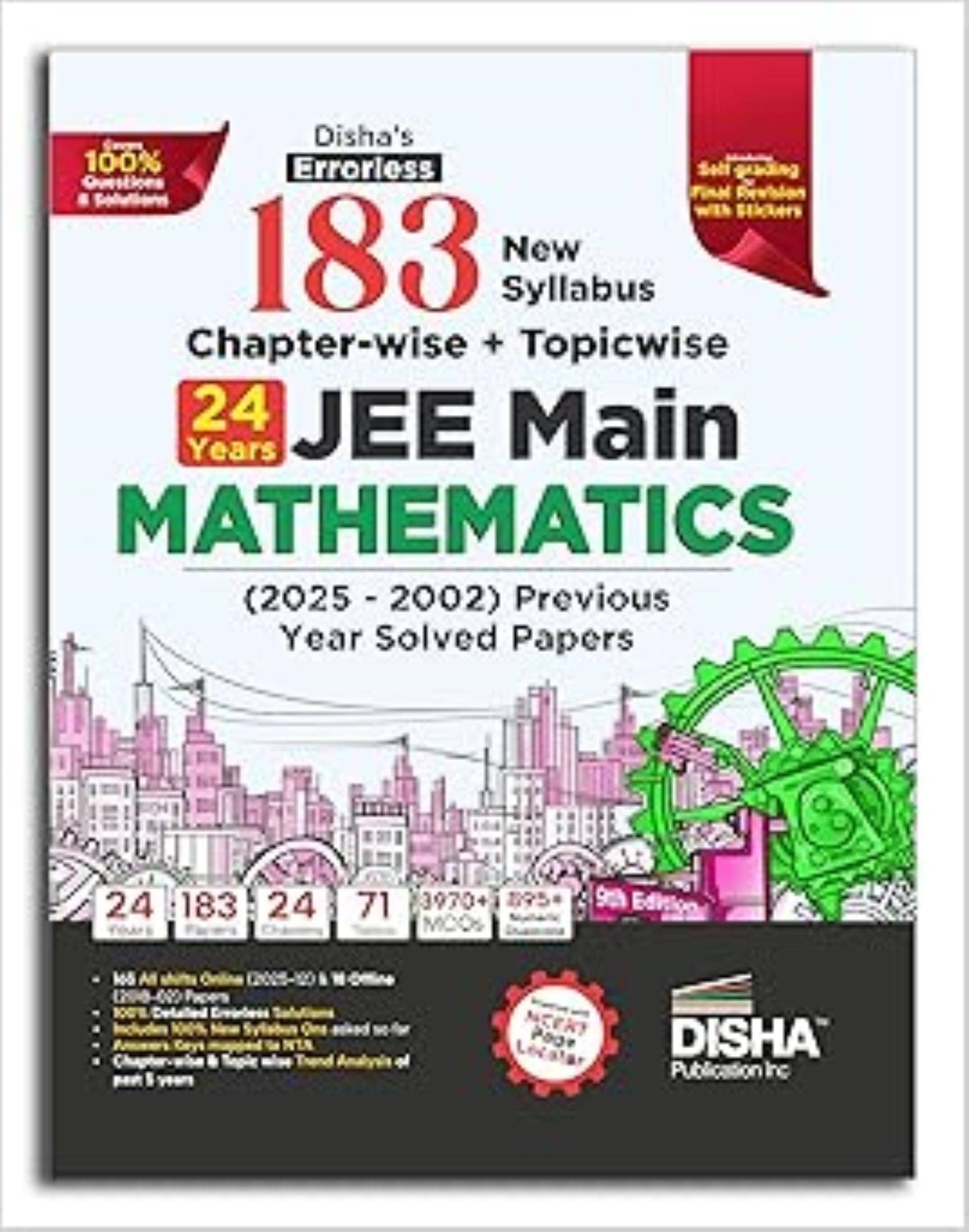     			DISHA 183 JEE MAIN MATH