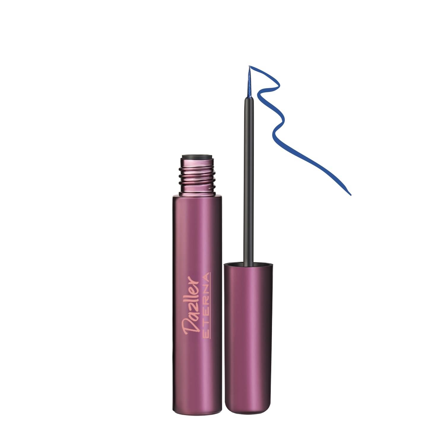     			Dazller Eterna Blue Matte Eye Liner Liquid ( Pack of 1 )