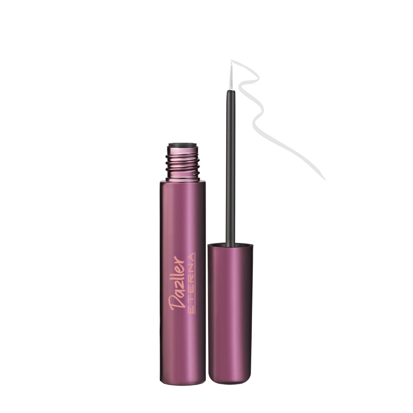     			Dazller Eterna Silver Matte Eye Liner Liquid ( Pack of 1 )