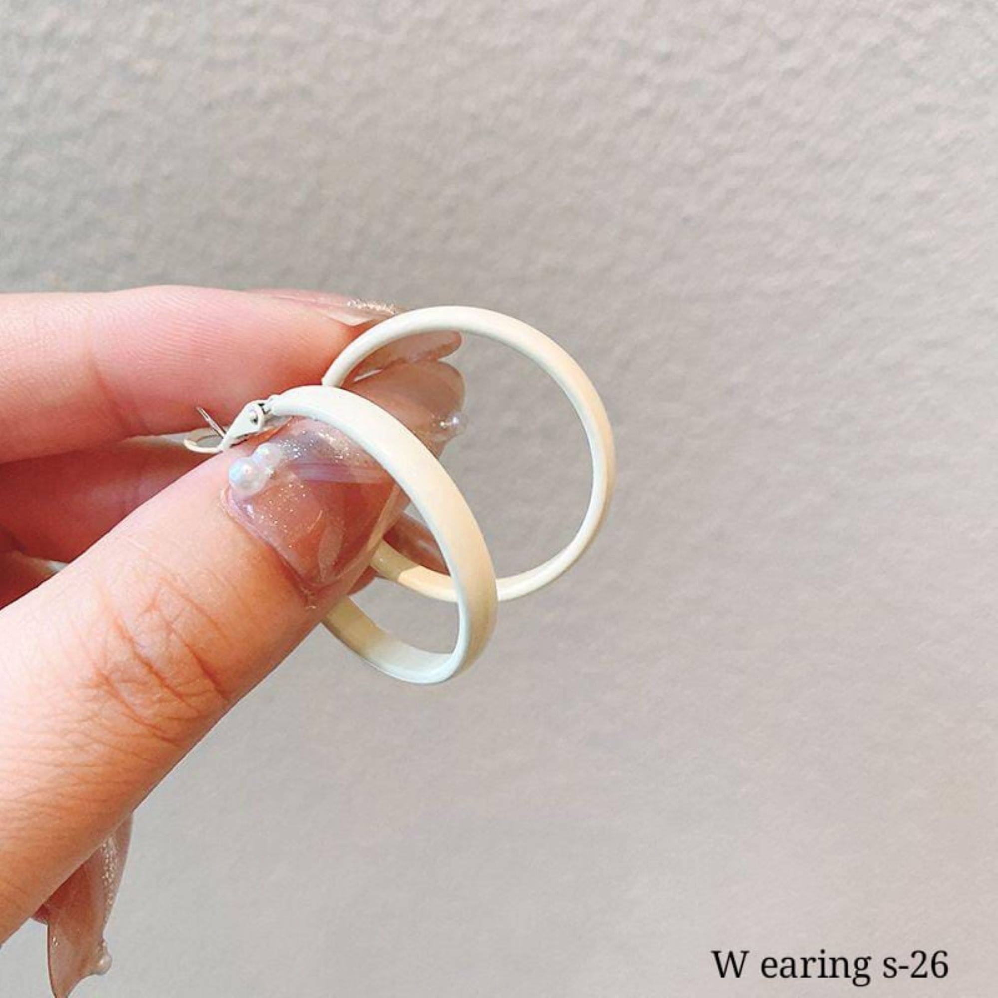     			JIPPA Gold Stud Earrings ( Pack of 1 )