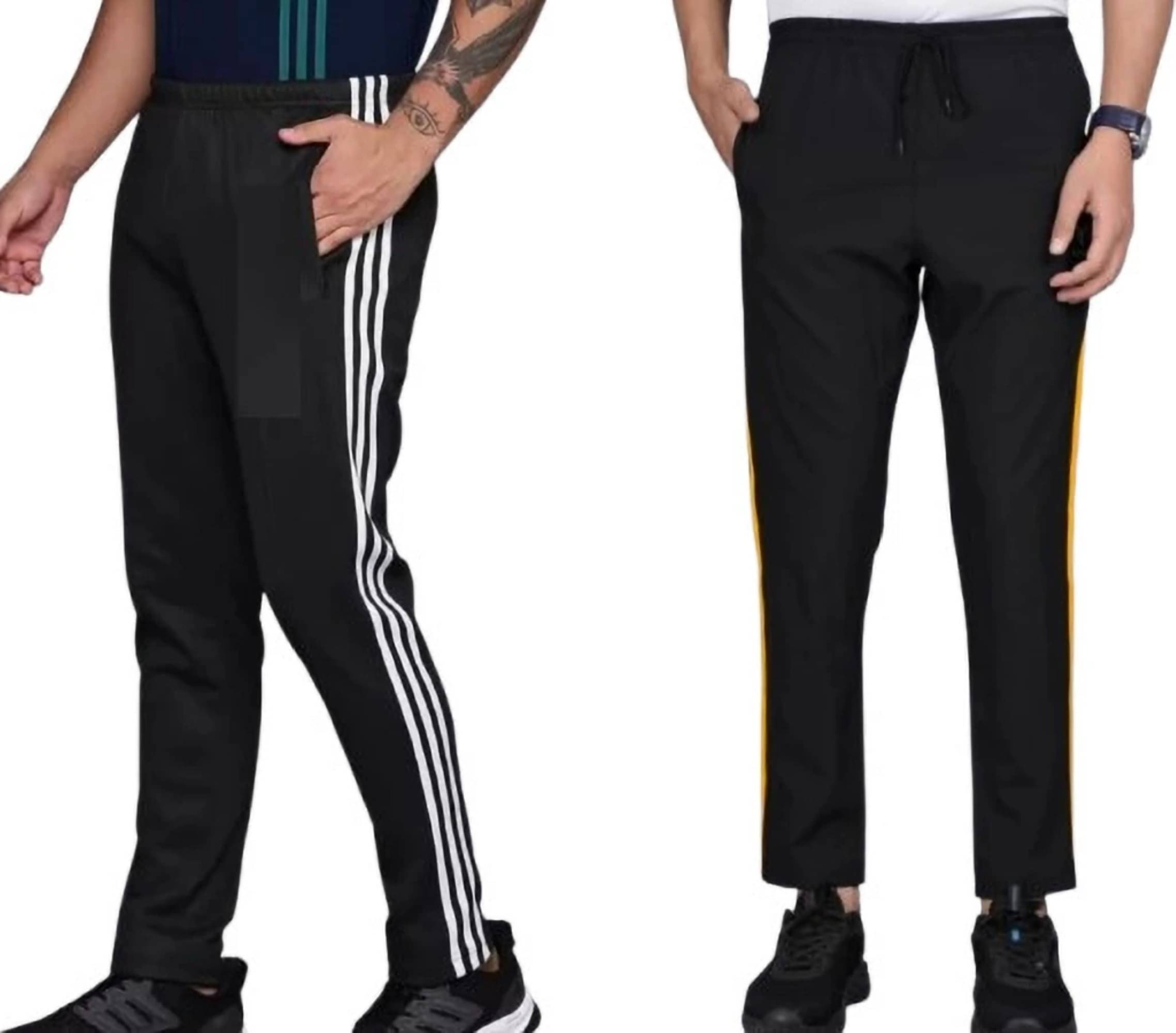 MASTERY Black Polyester Men's Trackpants ( Pack of 2 )     			MASTERY Black Polyester Men's Trackpants ( Pack of 2 )