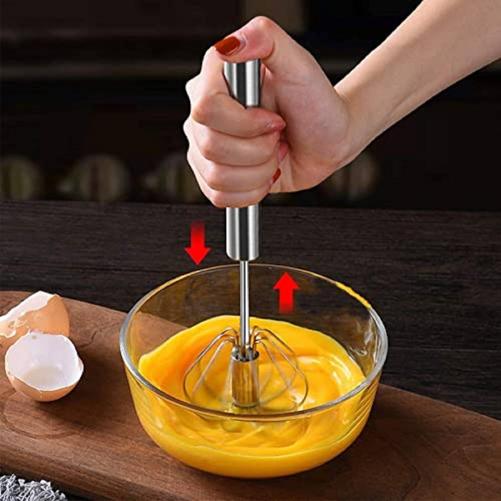 forral Manual Egg Beater Lassi/Butter Milk Maker/Mixer Hand Blender/Rawai forral Manual Egg Beater Lassi/Butter Milk Maker/Mixer Hand Blender/Rawai