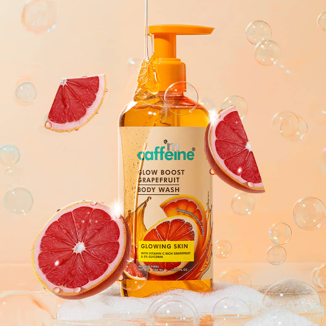 Mcaffeine Shea Butter Fruity Body Wash