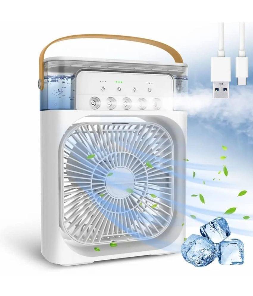     			TGS- Portabel Cooling fan - Small Cooling fan Quiet Personal Cooler, USB Powered Mini Desktop Cooling Misting Fan
