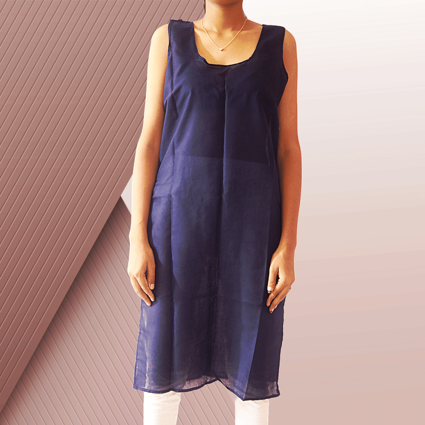 Women Long Cotton Inner Slip Full Camisole | Comfortable, Breathable & Versatile Layer for Women | KurtiVerse Women Long Cotton Inner Slip Full Camisole | Comfortable, Breathable & Versatile Layer for Women | KurtiVerse